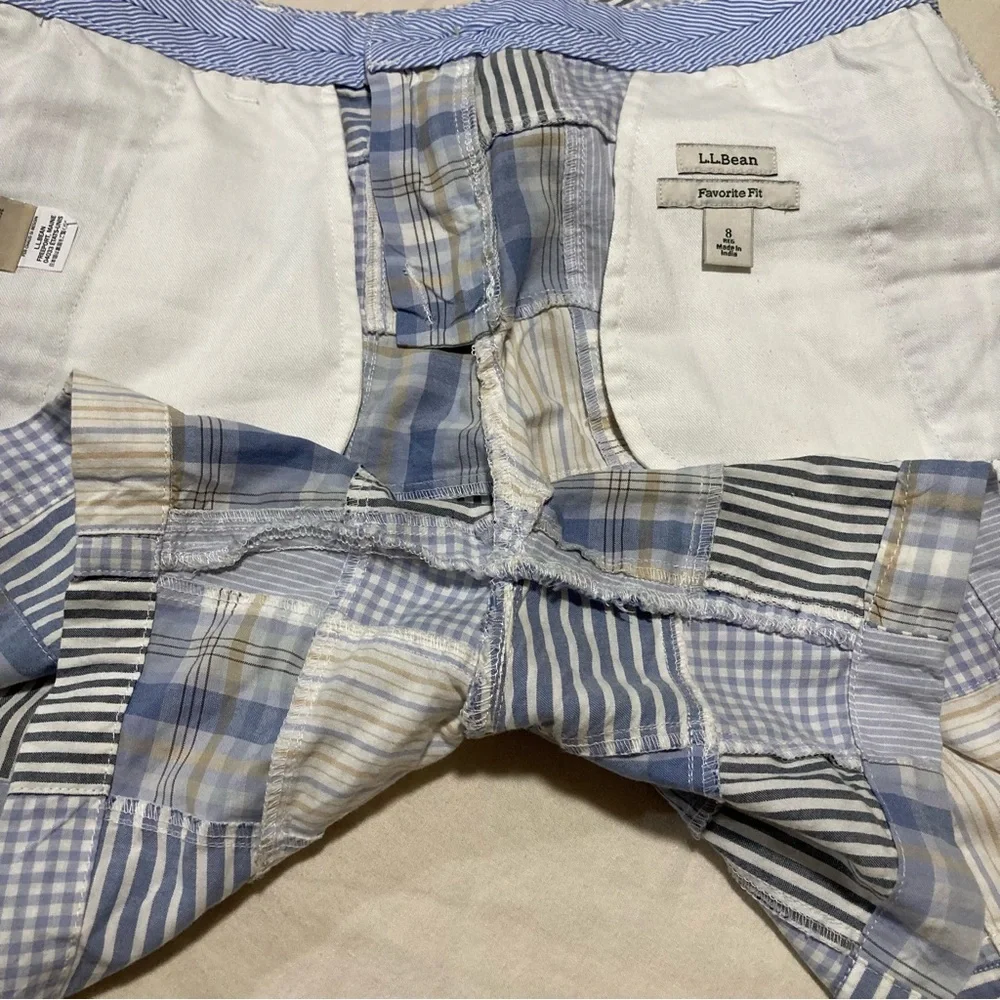 L.L. Bean Women's Patchwork Plaid Shorts‎ | Favorite Fit - Picture 11 of 11